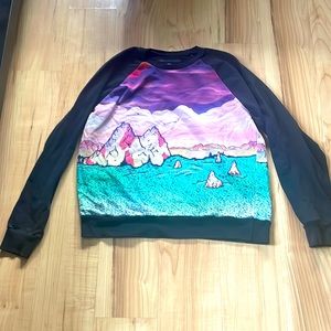 Marc by Marc jacobs mens printed sweatshirt